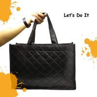 Gambar Shoping Bag Tas Belanja Trendy Daiichi Let's Do It - Black dari daiichi files store Kota Administrasi Jakarta Selatan 1 Tokopedia