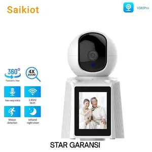 NEW IP CAMERA V380Pro Baby Monitor Camera Bisa Video Call Auto Tracking FULL HD KAMERA 2 ARAH KOMUNIKASI