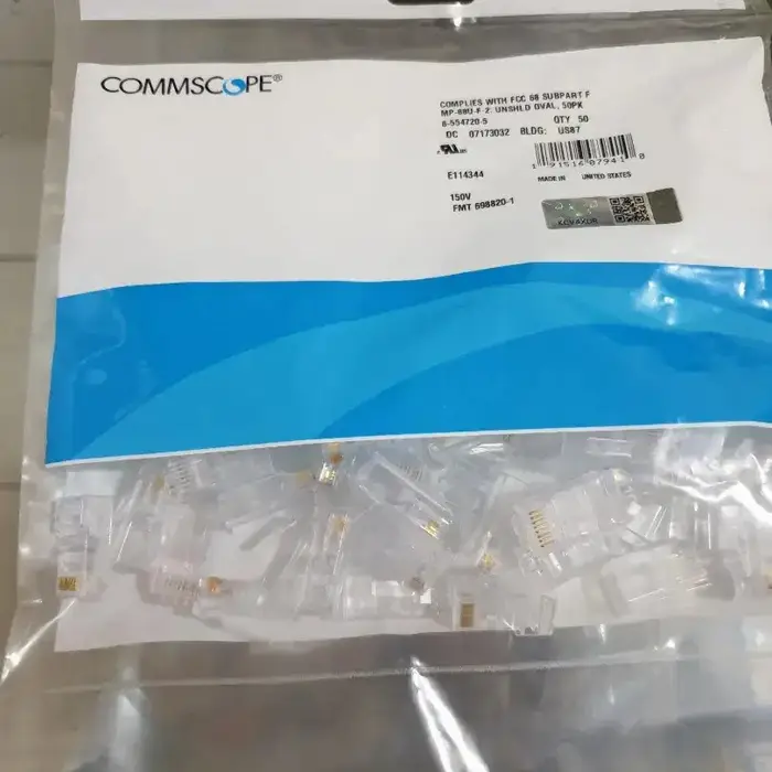 Jual konektor rj45 amp / connector rj45 amp isi 50 - amp - Kota Depok ...