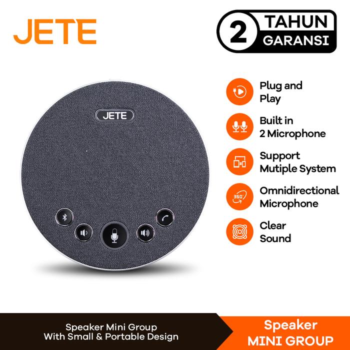 Gambar JETE Speakerphone Omnidirectional For Video Conference - Garansi Resmi dari JETE Authorized Store Kota Administrasi Jakarta Pusat Tokopedia