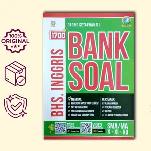 Buku 1700 Plus Bank Soal Bahasa Inggris SMA Kurikulum 2013 Revisi