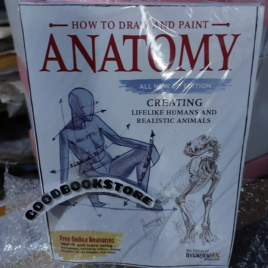 Buku How to Draw and Paint Anatomy, All New 2nd Edition: Creating Lifelike Humans and Realistic Animals (Fox Chapel Publishing) Complete Artist's Guide & CD; Step-by-Step Guidance to Bring Your Art to Life