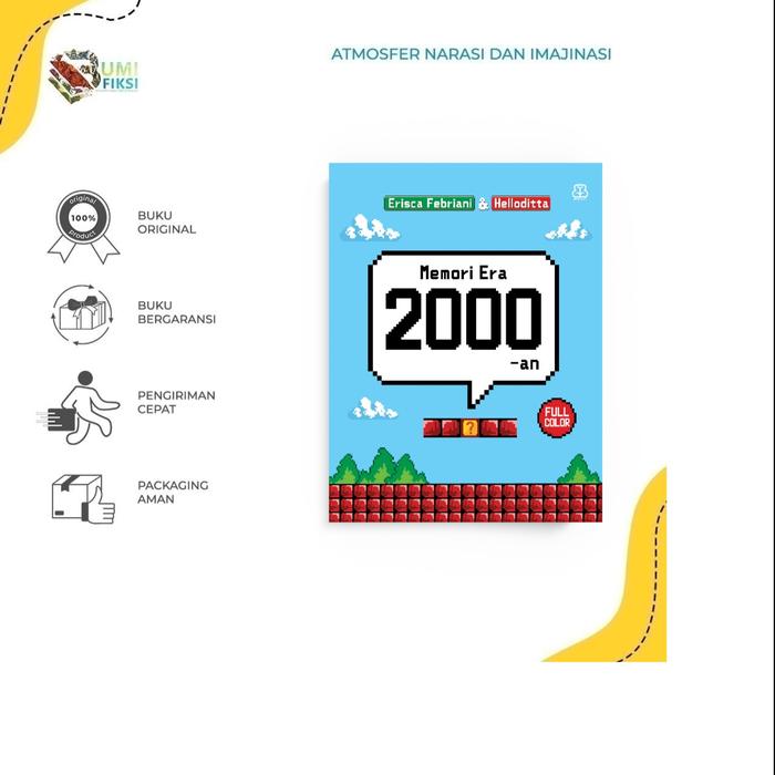 Gambar Pre Order Buku Novel - Memori Era 2000-an By Erisca Febriani x Helloditta - Bumi Fiksi dari Bumifiksimedan001 Kota Medan Tokopedia