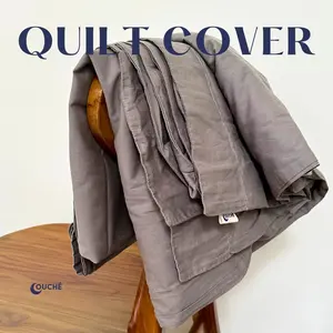 couchehome - Quilt/Duvet Cover | Custom Bahan Halus Aesthetic Unik Motif Netral Unisex