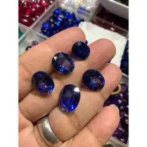 Batu Royal King Sapphire Permata Safir Biru Lolos Penguji Diamond Selector