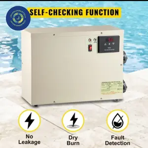 water heater kolam renang 9kw 220v Pemanas Kolam renang listrik 220v