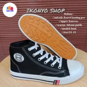 sepatu NB boot tali/sepatu sekolah SD SMP SMA