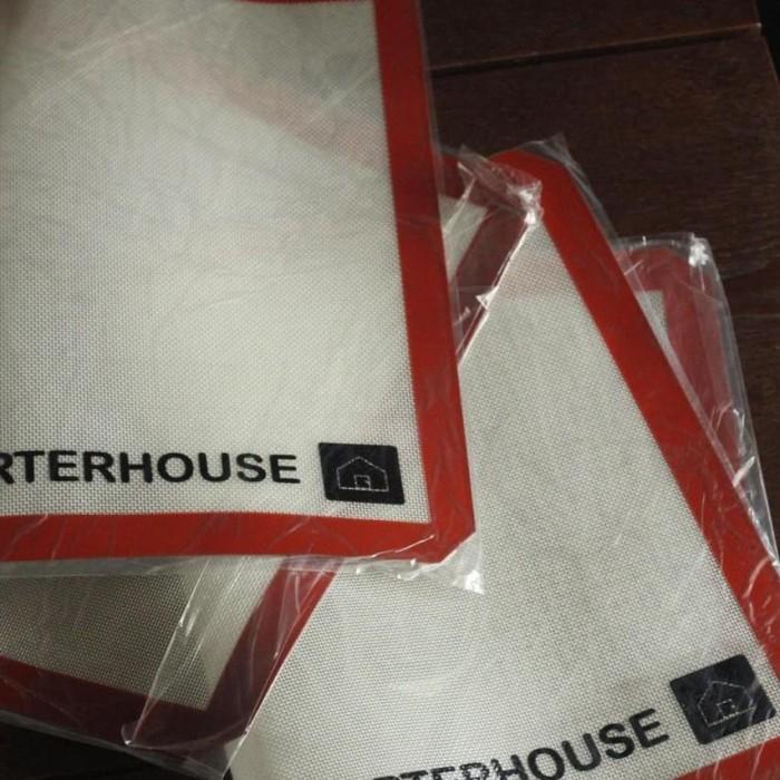 Gambar Silicone Baking Mat Sil pat Fiberglass 40 x 30 Alas baking kue cookies charterhouse 40x30 dari Kochindo Kota Tangerang Selatan Tokopedia