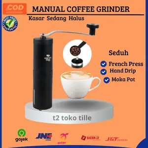 OTC Hand Grinder Coffee Penggiling Biji Kopi Manual Stainless