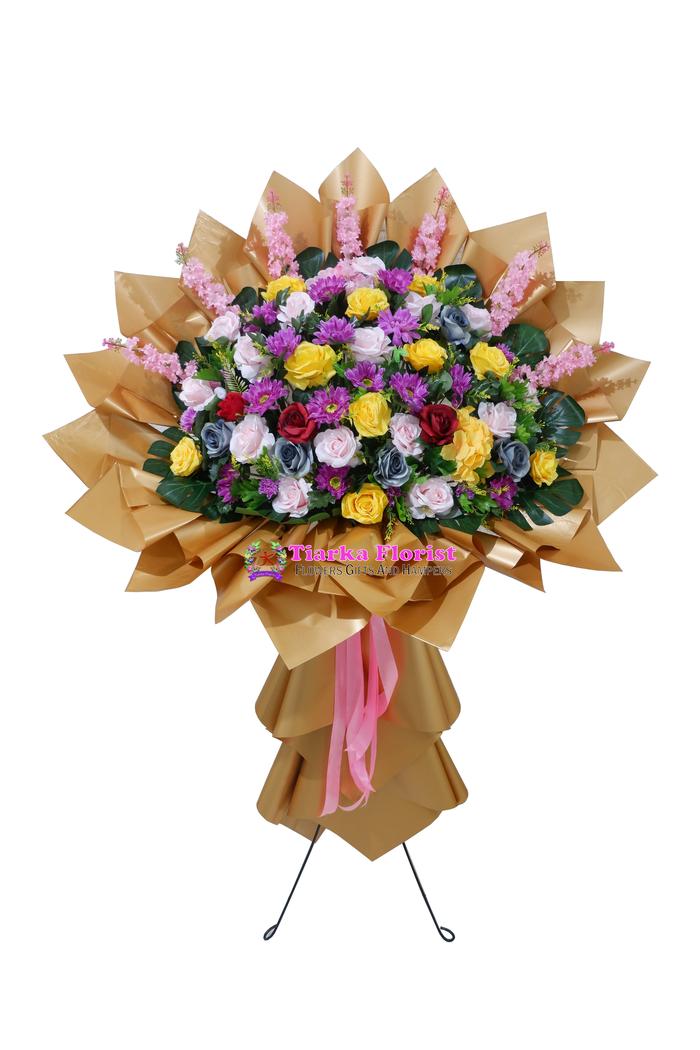 Gambar Standing Flower Plastik / Bunga Standing Congratulations dari Tiarka Florist Kota Administrasi Jakarta Barat Tokopedia