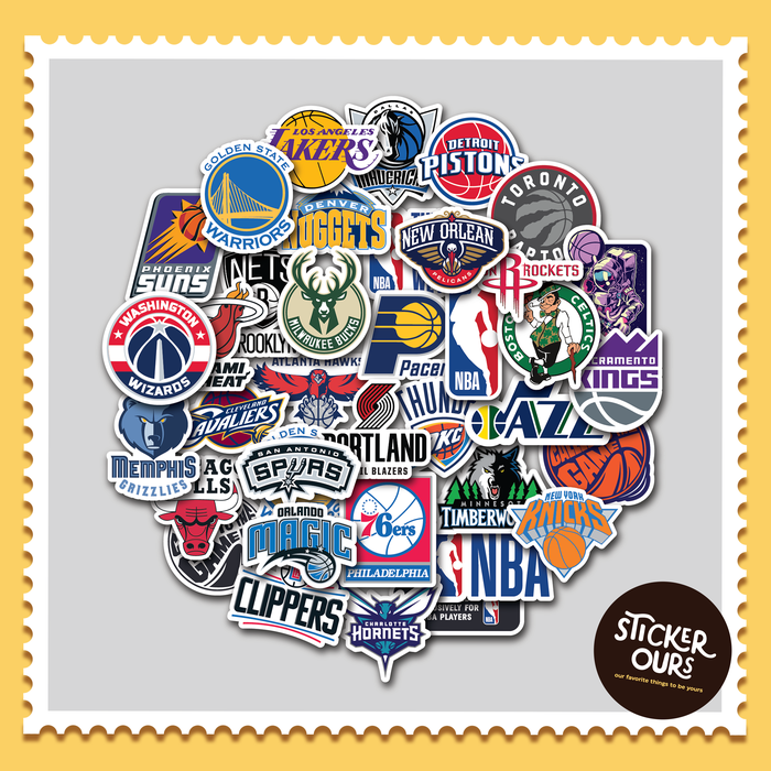 Jual STICKER PACK NBA TEAM | STIKER TUMBLER LAPTOP | STIKER KOPER HELM ...