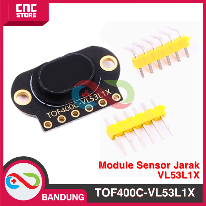 Modul Distance Jual MODUL SENSOR JARAK TOF200C-VL53L0X- TOF400C-VL53L1X- TOF050C ...