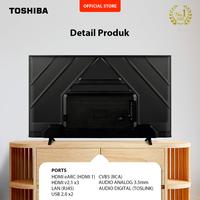 Gambar TOSHIBA 43C350NP / 43 C350 NP Smart 4K UHD Google TV w/ Dolby Vision-Atmos 43 Inch dari Permata Electronik_NEW Kota Administrasi Jakarta Pusat 4 Tokopedia