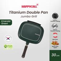 Gambar [Exclusive Trade In] Happycall Double Pan Titanium Jumbo Grill 30cm Green dari Happycall Indonesia Kota Administrasi Jakarta Timur 1 Tokopedia