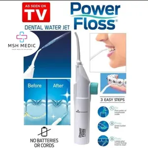 POWER FLOSS - ALAT PEMBERSIH KARANG GIGI DENTAL WATER JET