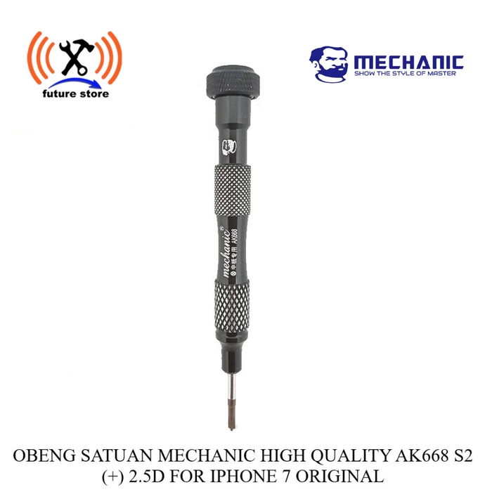 Gambar Obeng Satuan Mechanic High Quality AK668 S2 T2 Shine Green Original dari future store Kota Tangerang Tokopedia