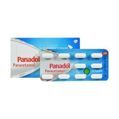 GROSIR 1 KOTAK 10 blister PANADOL PARACETAMOL(SAKIT KEPALA,NYERI DAN