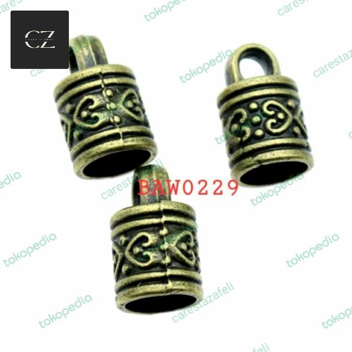 Gambar end tips bronze diameter 8 mm isi 6 pcs dari carestazafeli Kota Administrasi Jakarta Selatan Tokopedia