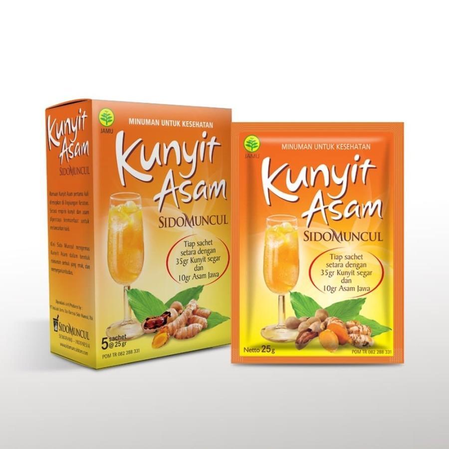 Sido Muncul Minuman Kunyit Asam 5's - Membantu Melancarkan Haid