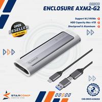 Gambar ORICO AXM2-G2 M.2 NVMe Case External SSD Enclosure Silicone Protective Case Shockproof - AXM2-G2 dari Starcomp Purwokerto Kab. Banyumas 1 Tokopedia