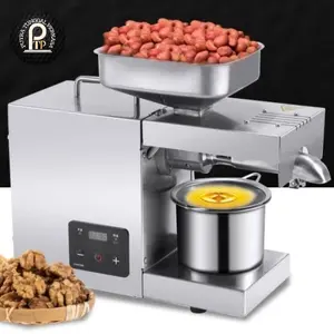 Mesin Press Ekstrasi Minyak Bijian 6 kg/jam. Rata 500Watt Max 700Watt