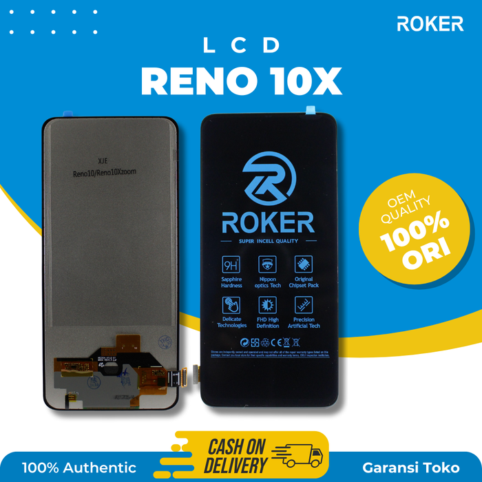Gambar LCD TOUCHSCREEN COMPATIBLE OPPO RENO 10X ZOOM FULLSET BY ROKER dari Roker Indonesia Kota Administrasi Jakarta Pusat Tokopedia