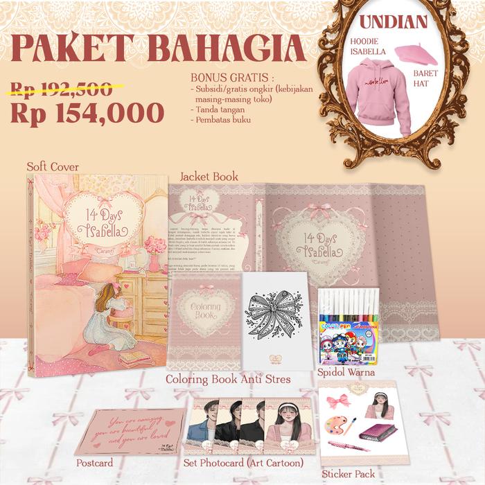 Gambar Pre Order - Buku Novel - 14 Days Isabella - Caramel - Akad - Bumifiksi dari Bumi Fiksi Makassar Kota Makassar 5 Tokopedia