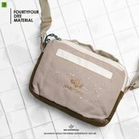 Gambar FOURTYFOUR DITE Tas Selempang Kanvas Waterproof Wanita Premium - Milk Brown dari FOURTYFOUR IDN Kota Administrasi Jakarta Barat 3 Tokopedia