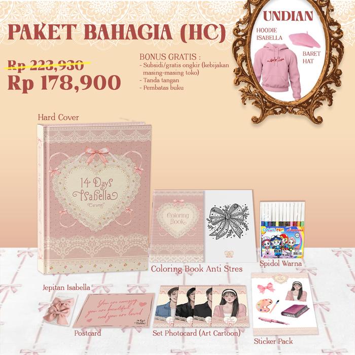 Gambar Pre Order - Buku Novel - 14 Days Isabella - Caramel - Akad - Bumifiksi dari Bumi Fiksi Makassar Kota Makassar 4 Tokopedia