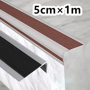 1m * 5cm Anti Licin Tangga Lis Tangga Pengaman Anti Slip Tape Step Nosing Tangga