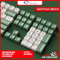 Gambar KEYCAP - KEYCAPS - OEM - AKKO MATCHA BEAR - PBT KEYCAP - 122 KEY dari Rumah-Keyboard Kota Administrasi Jakarta Barat 2 Tokopedia