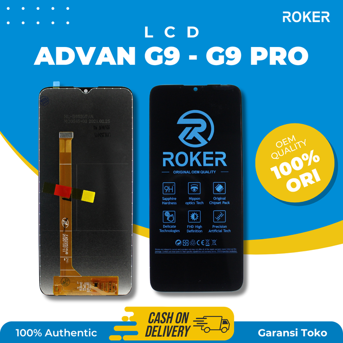 Gambar LCD TOUCHSCREEN COMPATIBLE ADVAN G9 / G9 PRO FULLSET BY ROKER dari Roker Indonesia Kota Administrasi Jakarta Pusat Tokopedia