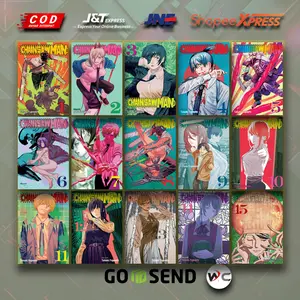 Komik Chainsaw Man Volume 1-19 by Tatsuki Fujimoto