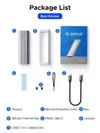 Gambar ORICO AXM2-G2 M.2 NVMe Case External SSD Enclosure Silicone Protective Case Shockproof - AXM2-G2 dari Starcomp Purwokerto Kab. Banyumas 4 Tokopedia