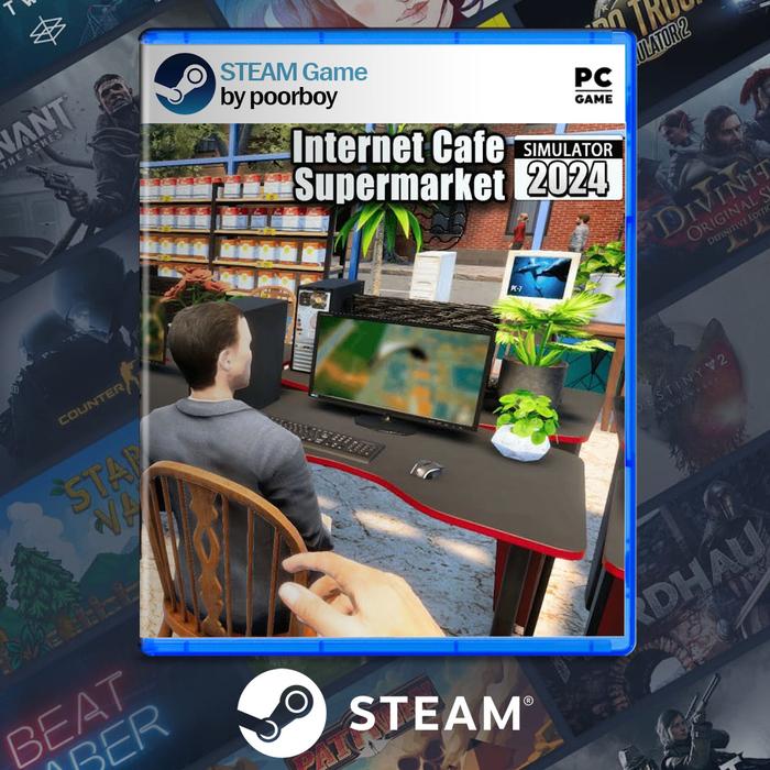 Jual Internet Cafe & Supermarket Simulator 2024 Original Game PC ...