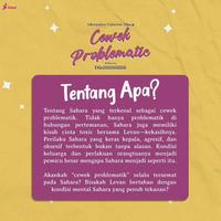 Gambar PRE ORDER Buku Novel - Cewek Problematic - Dinii - Tekad - Bumifiksi (30 MEI 2024) - PESAN TGL 30/5 dari BumifiksiJogjakarta Kab. Sleman 4 Tokopedia