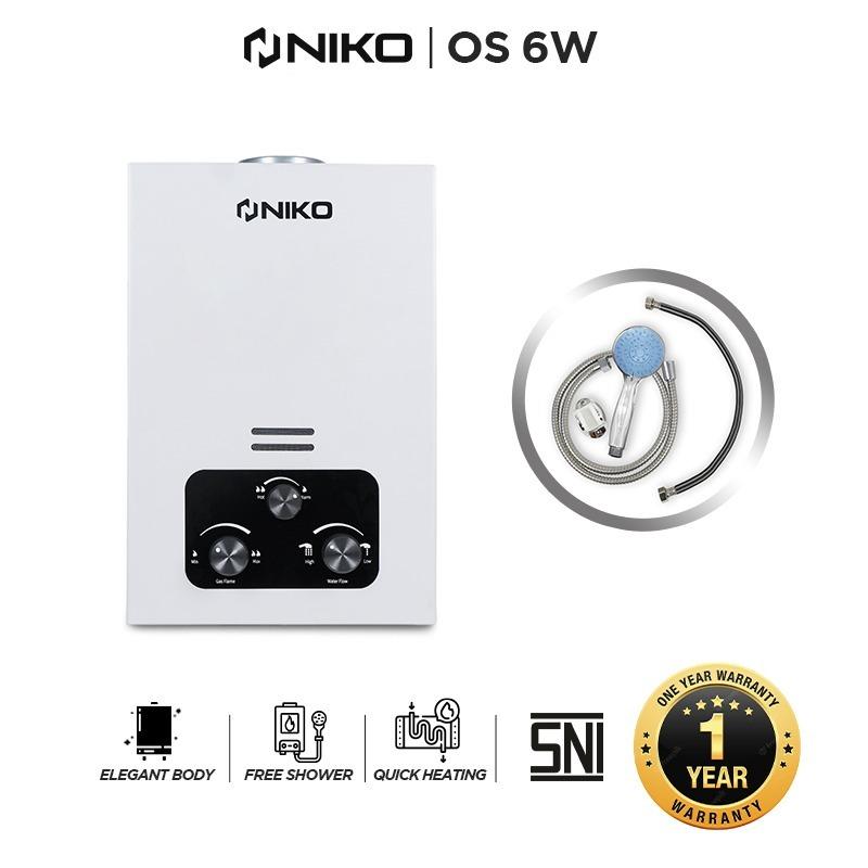 NIKO WATER HEATER GAS ONSEN OS 6W - Shop | Tokopedia