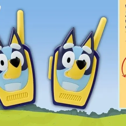 Bluey Toy Walkie Talkies for Kids, Indoor and Outdoor Toys for Kids and Fans of Bluey Toys for Toddlers 2