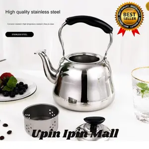 Teko Bunyi Masak Air Teko Stainless Steel 1liter Whistling Kattle