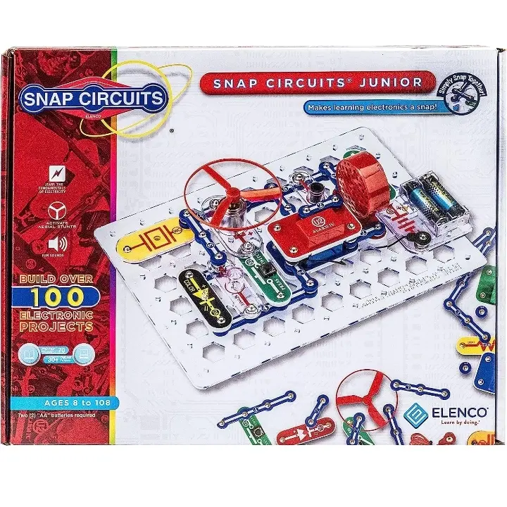 Snap Circuits Jr SC-100 Electonics Discovery Kit / Snap Circuit Junior 0