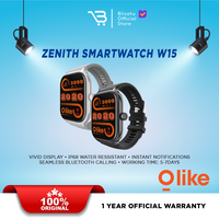 Gambar Olike Zenith Smarthwatch IP68 Water Resistant Bluetooth Call W15 - Hitam dari Blisatu.id Kota Administrasi Jakarta Pusat 1 Tokopedia