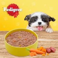 Gambar Pedigree Pouch Puppy 80gr Makanan Anjing Basah - Isi 24 dari Pedigree Official Store Kota Tangerang 2 Tokopedia