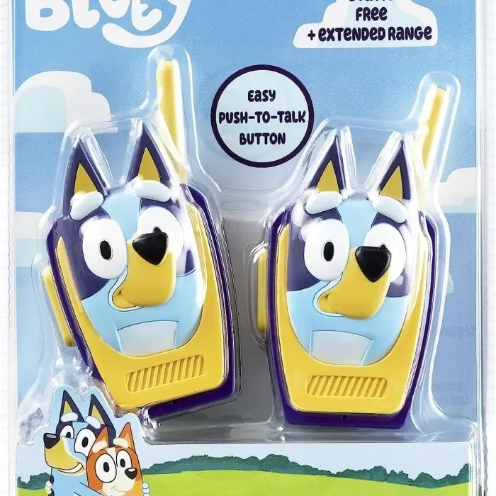 Bluey Toy Walkie Talkies for Kids, Indoor and Outdoor Toys for Kids and Fans of Bluey Toys for Toddlers 1