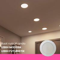 Gambar INLITE Led Panel Inbow Bulat 12watt LED 220V 220volt 12W round - 3000K dari Pusat Lampu Jakarta Kota Administrasi Jakarta Pusat 3 Tokopedia