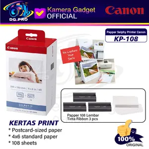 Paper Selphy RP-108 / KP-108 Paper Printer Canon RP108 / kP108 For Printer CP1300 CP1500