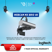 Gambar Logitech MX Brio Webcam Streaming Ultra HD 4K, 1080p pada 60 FPS - Hitam dari Blisatu.id Kota Administrasi Jakarta Pusat 5 Tokopedia