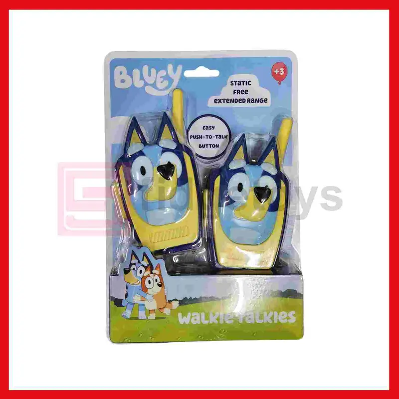 Bluey Toy Walkie Talkies for Kids, Indoor and Outdoor Toys for Kids and Fans of Bluey Toys for Toddlers 0