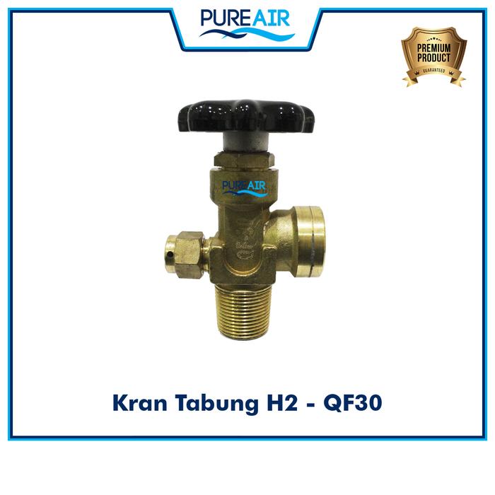 Gambar Pureair Kran H2 / Kran Hidrogen / Hydrogen Valve / Kran Hydrogen QF-30 dari Pureair Official Kota Tangerang Tokopedia