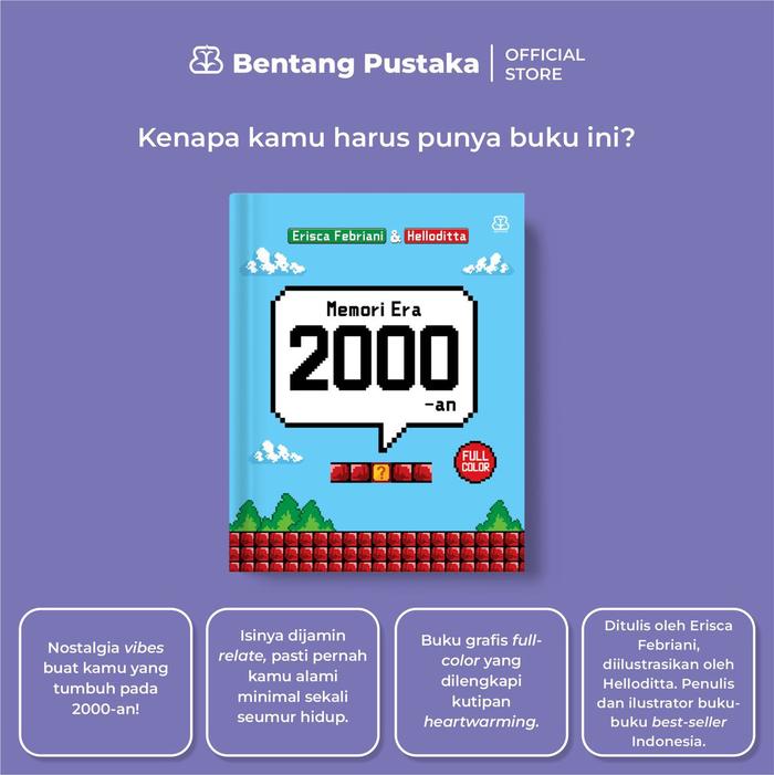 Gambar [Bentang] Buku Non Fiksi | Era 2000 an Erisca - Erisca Febriani & Helloditta (Hardcover) dari Bentang Pustaka Official Kota Depok Tokopedia