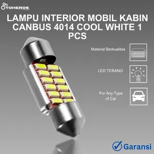 Interior Lamp Mobil Led  Kabin Canbus 4014 Cool White 1 PCS